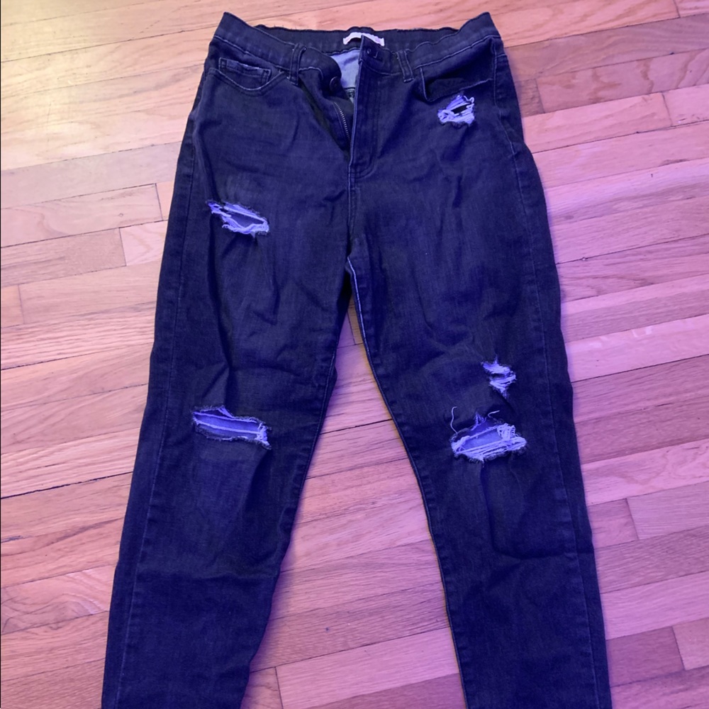 High Waisted Mom Jeans